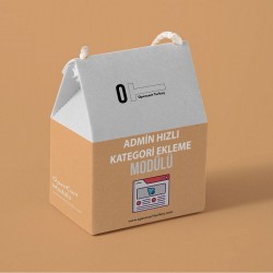 Opencart Hızlı Kategori Ekleme Modülü Opencart Hızlı Kategori Ekleme Modülü